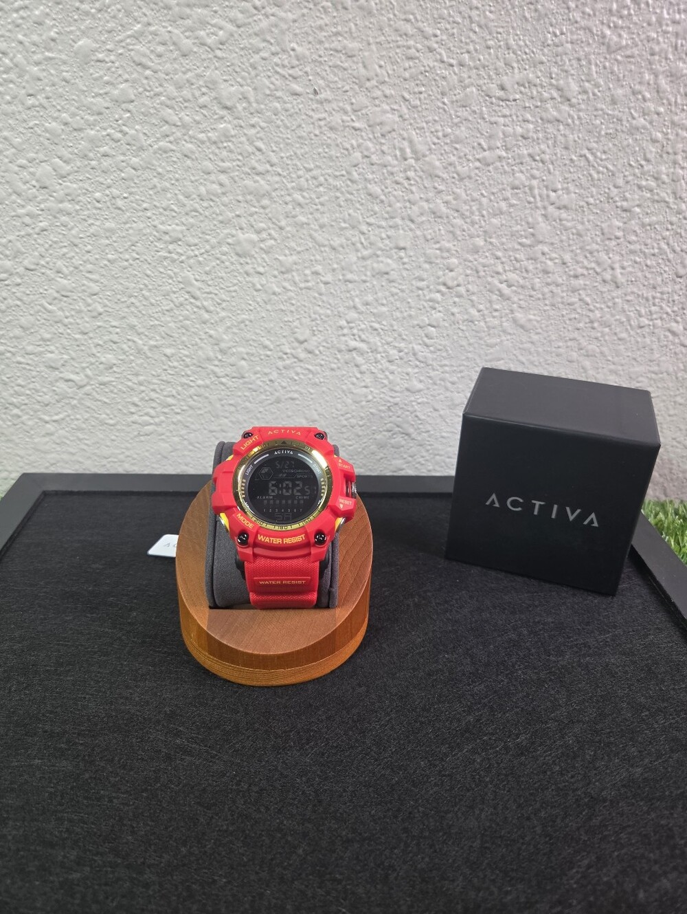 Activa X Invicta Digital Men's Watch - 56mm. Red (ACW8020-011)
